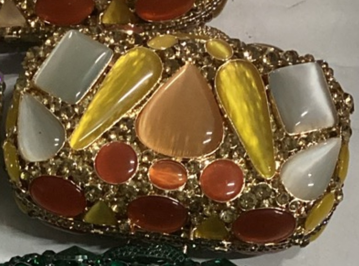 Seleccione estrictamente el nuevo paquete de banquete de diamantes de cristal bolsas de mano bolsas de banquete damas bolsas de piedra embrague duro