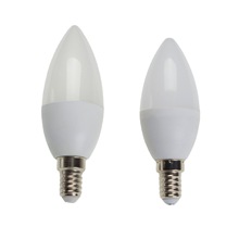 3W 5W  E14 110V 220V 可控硅调光LED蜡烛泡 调光LED尖泡5W 7W