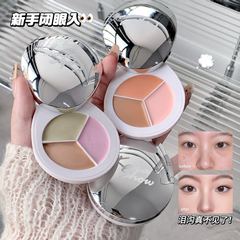 kakashow 3 色コンシーラー顔のニキビ跡、シミ、クマ、涙溝をカバーするコンシーラーファンデーション