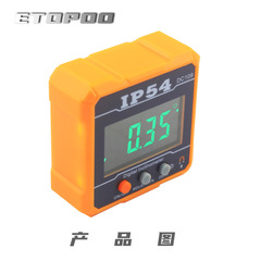 ETOPPO Angle Meter 4*90° IP54 LCD Screen Strong Magnet Digital LCD Inclinometer