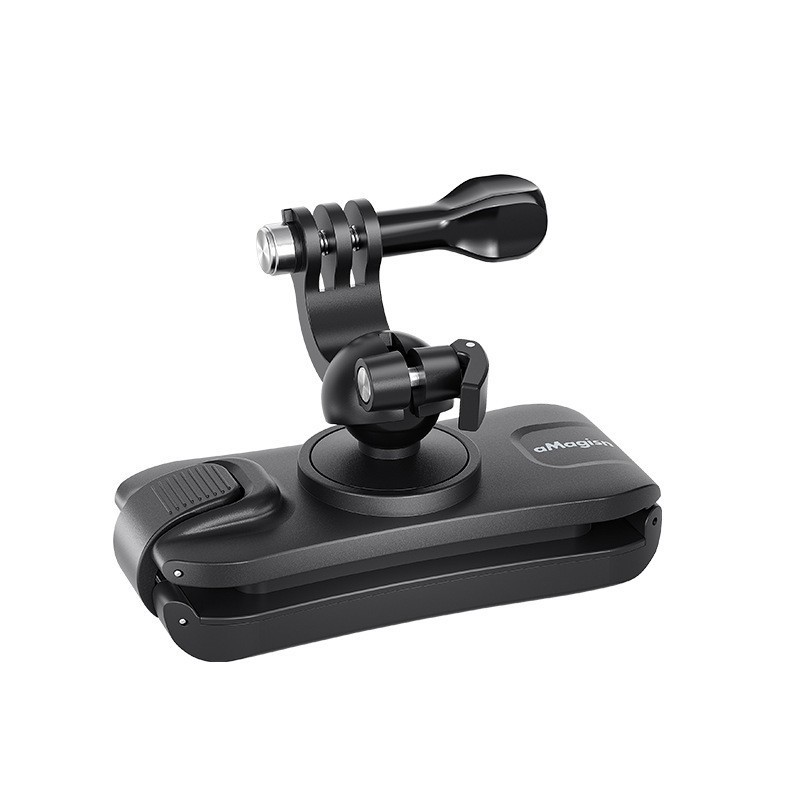 aMagisn阿迈运动相机万向背包夹Insta360/DJI/GoPro固定支架配件|undefined