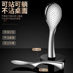 新製品304ステンレススプーンは立って、公共スプーンを厚くすることができます。