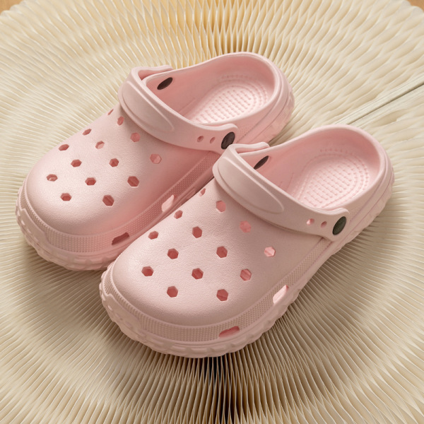 EVA厚底下駄 レディース 夏 アウター 滑り止め プリント おしゃれ カップルモデル 臭わない 静音サンダル|undefined