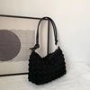 Soft fresh shoulder bag, underarm bag, fashionable one-shoulder bag, Korean style