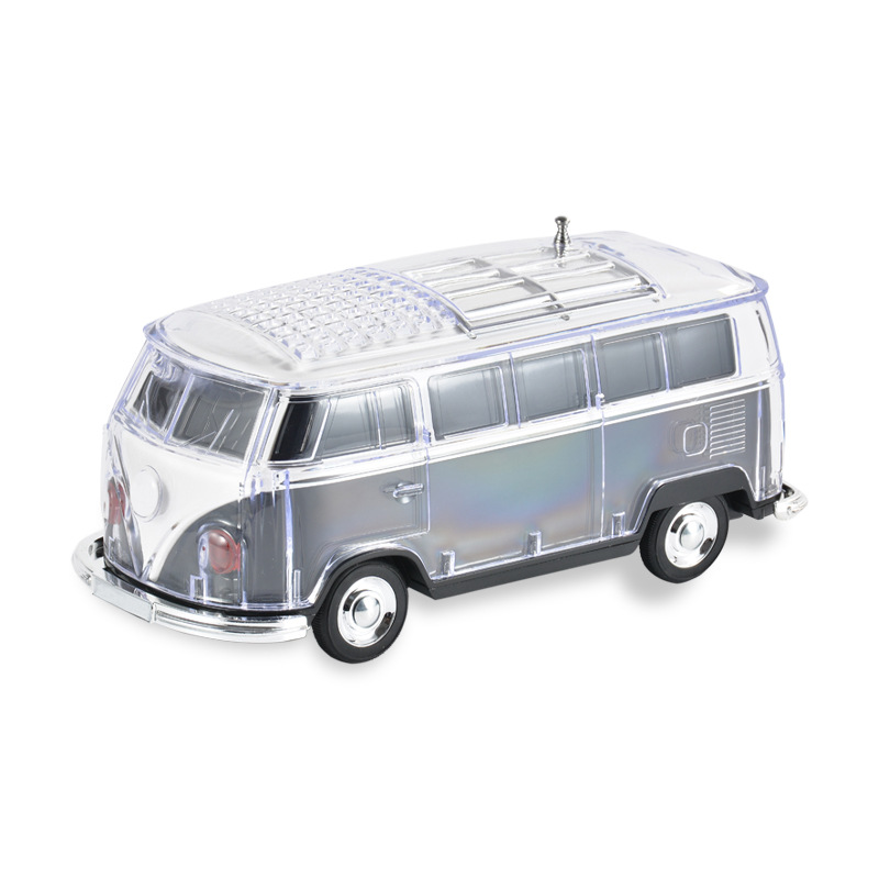 Altavoz Bluetooth en Forma de Autobús – Modelo con Luces RGB y Subwoofer