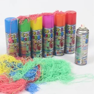 Taiwan Ribbon Cross-border Export Holiday Christmas party Flying Snow Ribbon Birthday party Snow Spray Snowflake Spray