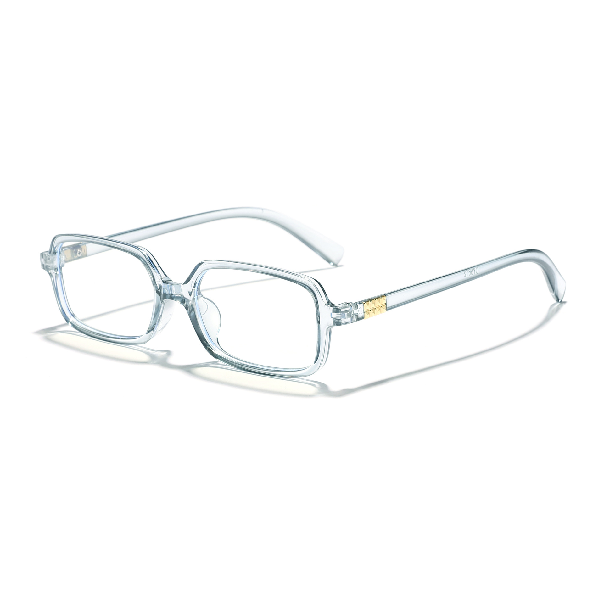 2025 nueva versión coreana transfronteriza de gafas antiazules de montura cuadrada pequeña para hombres y mujeres pueden equiparse con gafas de montura de miopía Glasses