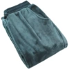 Women's flannel cuffed pants green