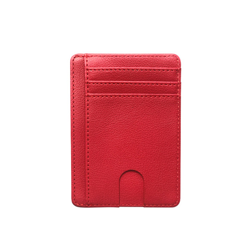 RFID anti-degaussing bank card holder protective cover cross-border new unisex multi-card slot PU card holder