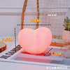 LED cute night light heart-shaped, decorations for bed, jewelry for St. Valentine's Day, Birthday gift