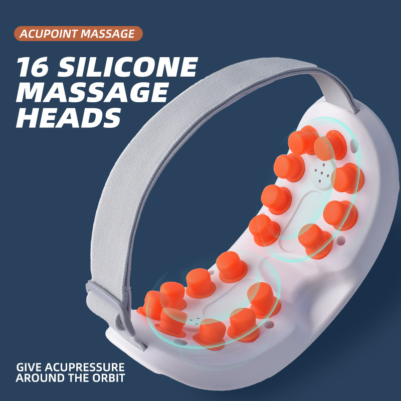 Cross-border new eye massager for relieving eye fatigue, eye moisturizing and protective eye massager, eye vibrating massager, sleep eye mask