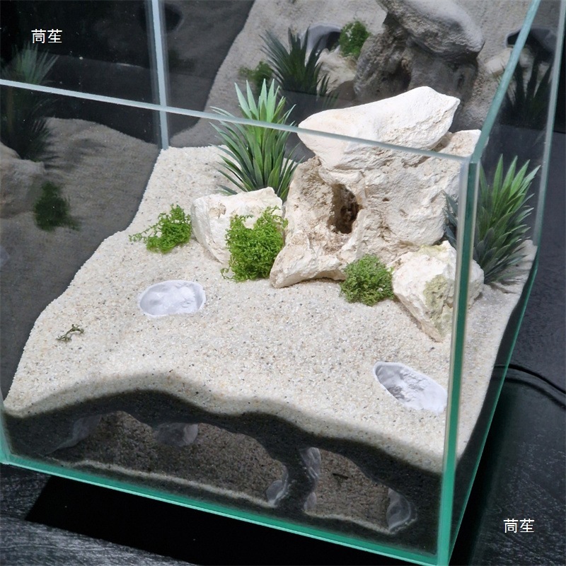 小鱼躲避屋虾屋鱼缸造景摆件水底洞穴水下宫殿小鱼庇护所鱼虾繁殖|undefined