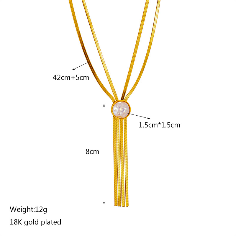 Mode Herzform Titan Stahl Überzug Halskette Mit Anhänger 1 Stück display picture 2