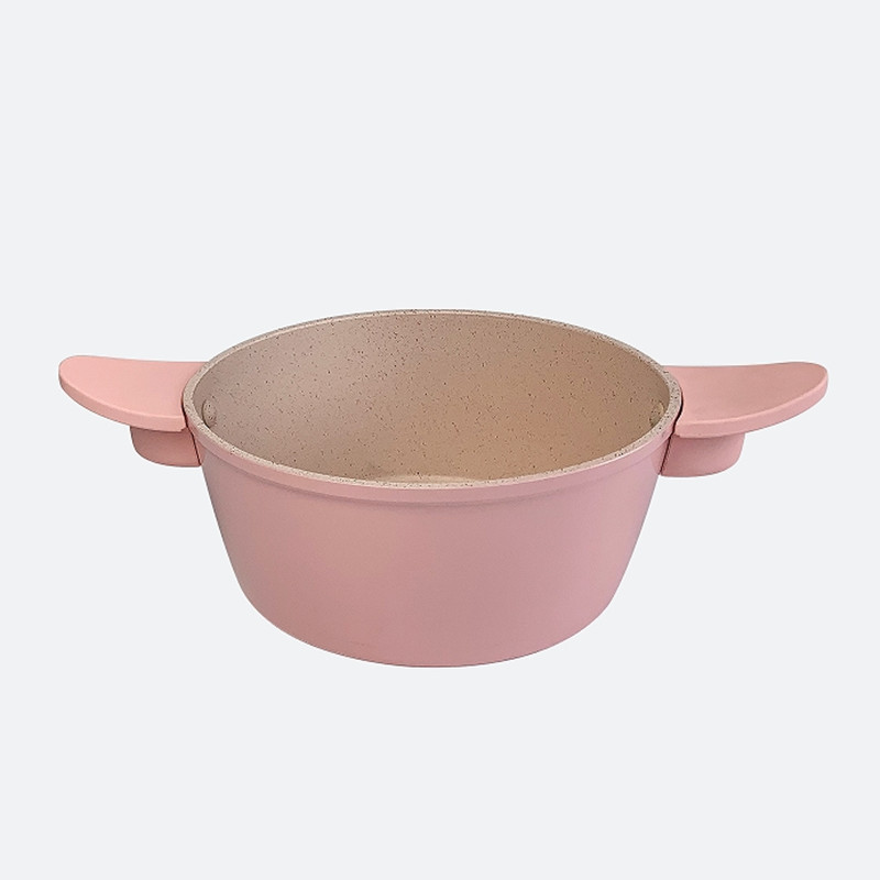 Baby milk pot soup pot food supplement pot household flat egg Castle pot maifan Stone non-stick pan fried egg cake hamburger small frying pan