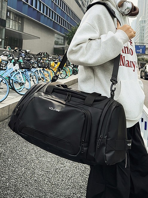 2025 bolsa de viaje transfronteriza de gran capacidad para hombres y mujeres que viajan bolsas de equipaje de viaje de negocios mochila de comercio exterior mochila de fitness