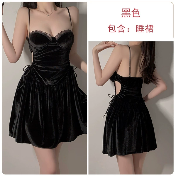2926 black (nightgown)
