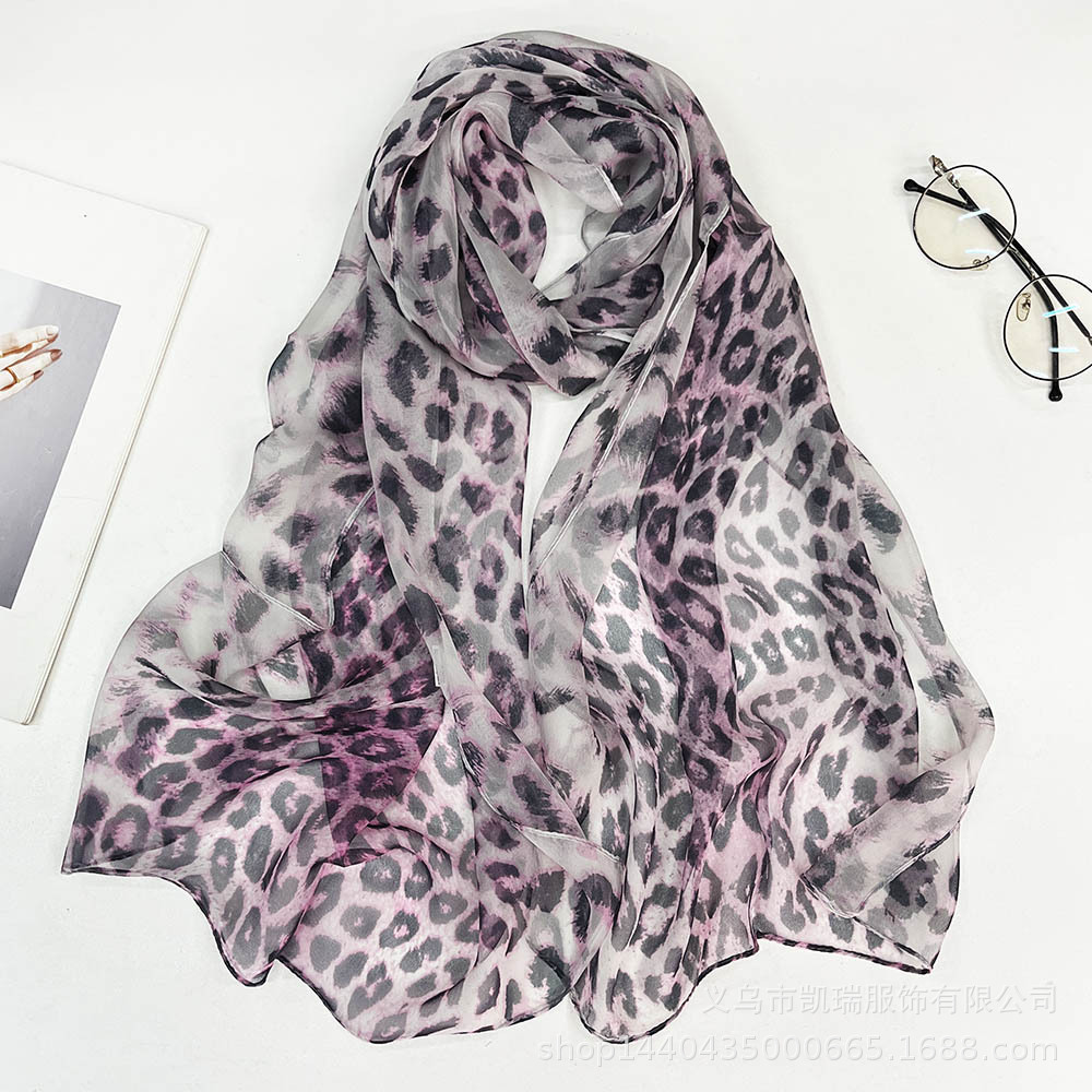 пудра с леопардовым принтом