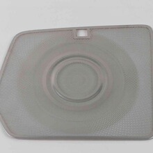 适用丰田22款汉兰达/21款皇冠陆放后备箱下大喇叭罩亚面装饰贴