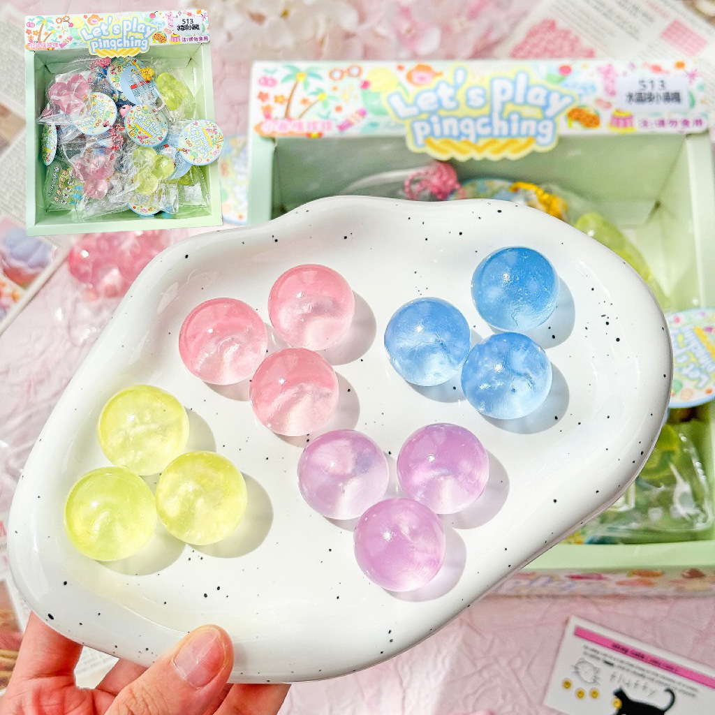 Ocean Pellizcar colgante Pellizcar juguete de descompresión Pellizcar juguete Pellizcar 24 cajas de color Pellizcar artefacto de descompresión