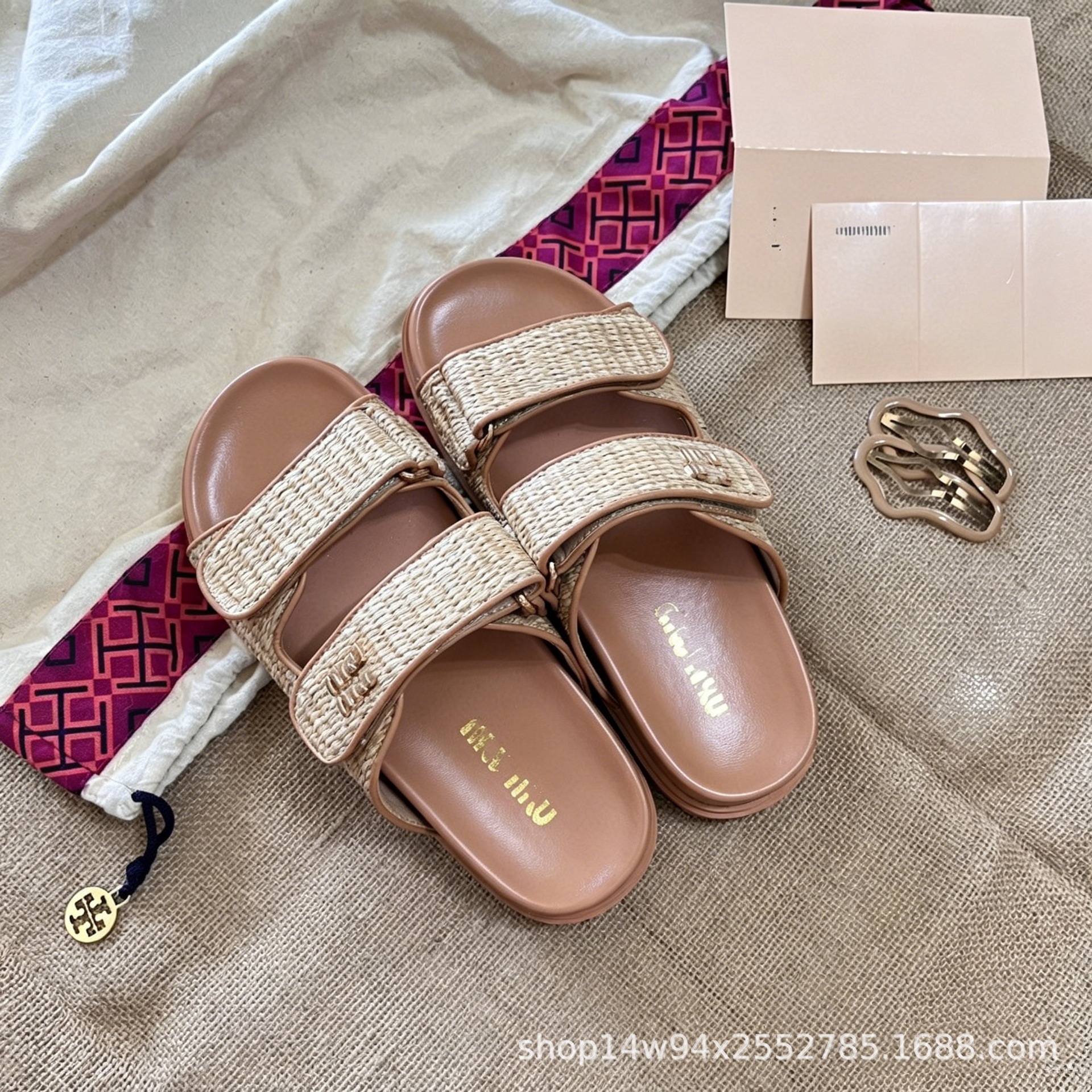Sandalias Planas de Playa para Mujer, Superfibra y Caucho, Secado Rápido, Transpirable, Ligero, para Uso Diario image 11