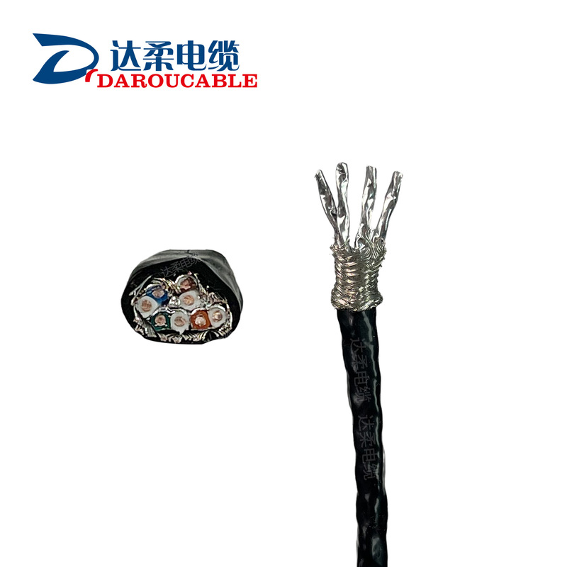 Darou Special Cable Gigabit Transmission Pair Twisted Pair Shielded Super Category 5-6 Teflon High Temperature Resistant Network Cable