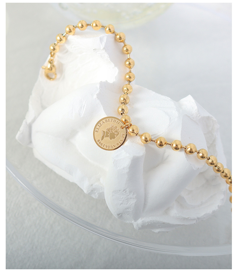 304 Stainless Steel Material Geometric Pattern Women'S Gender Fashion Style PVD Coated Real Gold Plated 18K Gold Geometric 304 Stainless Steel Fashion Waterproof Non Tarnish 304 Stainless Steel Bracelets