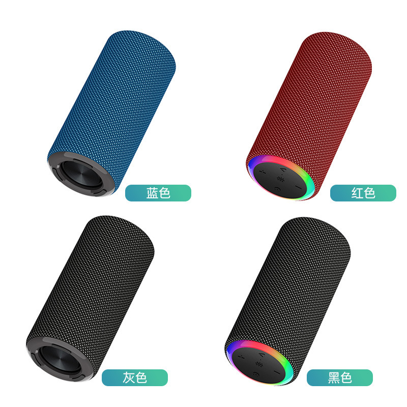 ギフトbluetoothスピーカー防水ポータブル円柱型bluetoothオーディオカード屋外布芸音響国境を越えた対外貿易|undefined