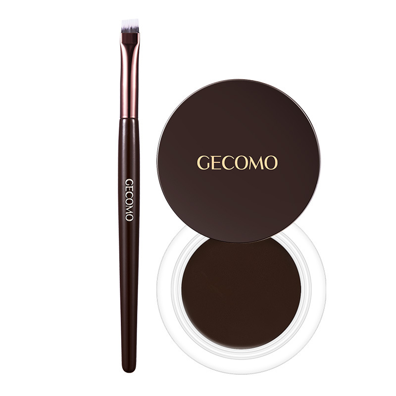 GECOMO maquillaje delineador de ojos de aire maquillaje impermeable delineador de ojos negro maquillaje artista maquillaje cosméticos especiales