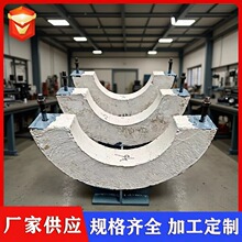 蒸汽耐高温隔热双螺栓管夹带底座固定支架节能架空长输低能耗管托