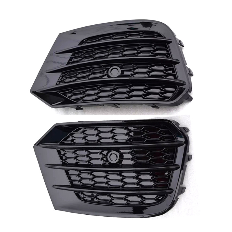 Suitable for Audi Audi Q3 2016-2018 Fog Light Frame Modification Rsq3 Replacement Lower Mesh Fog Lampshade Decoration