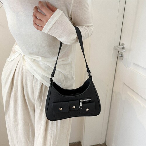 Women's Summer Motorbike Bag Crossbody Bag Casual Large Capacity Fashion Trendy Shoulder Bag