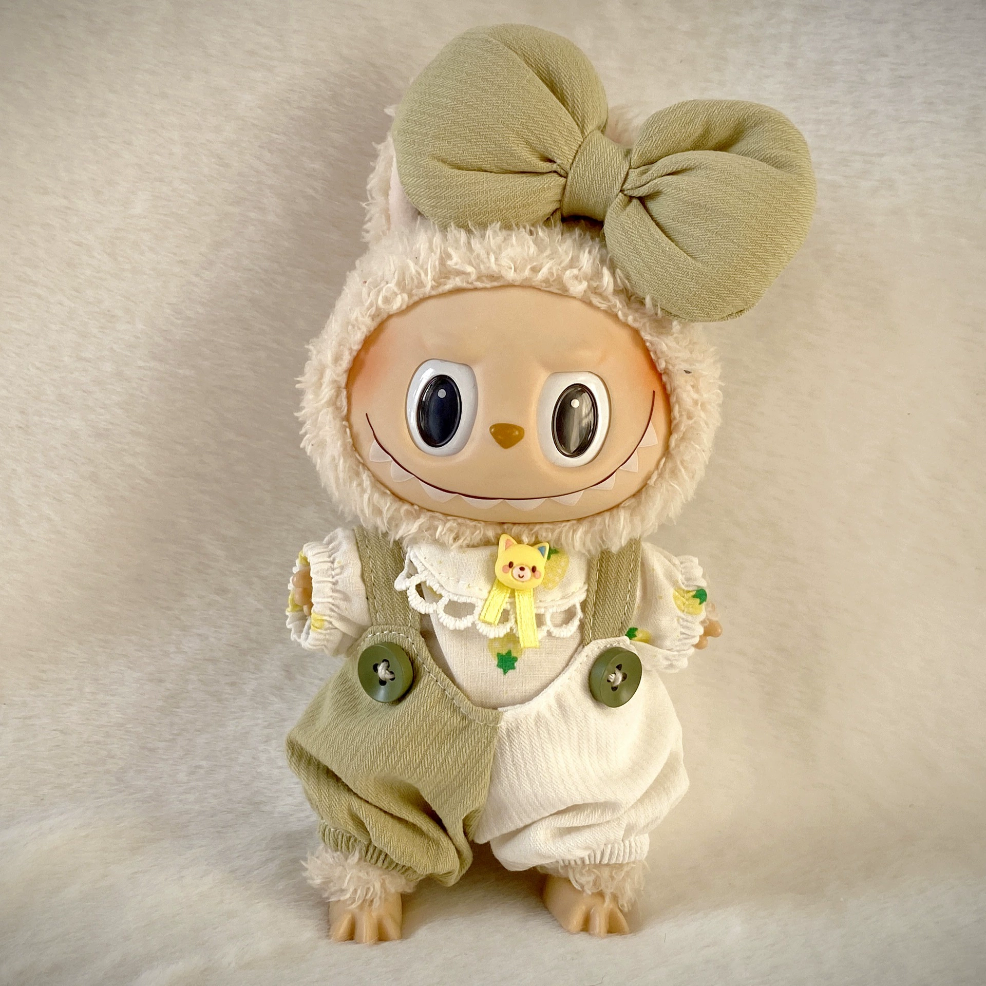 Doll plastic, overall for dressing up, second generation, children's clothing