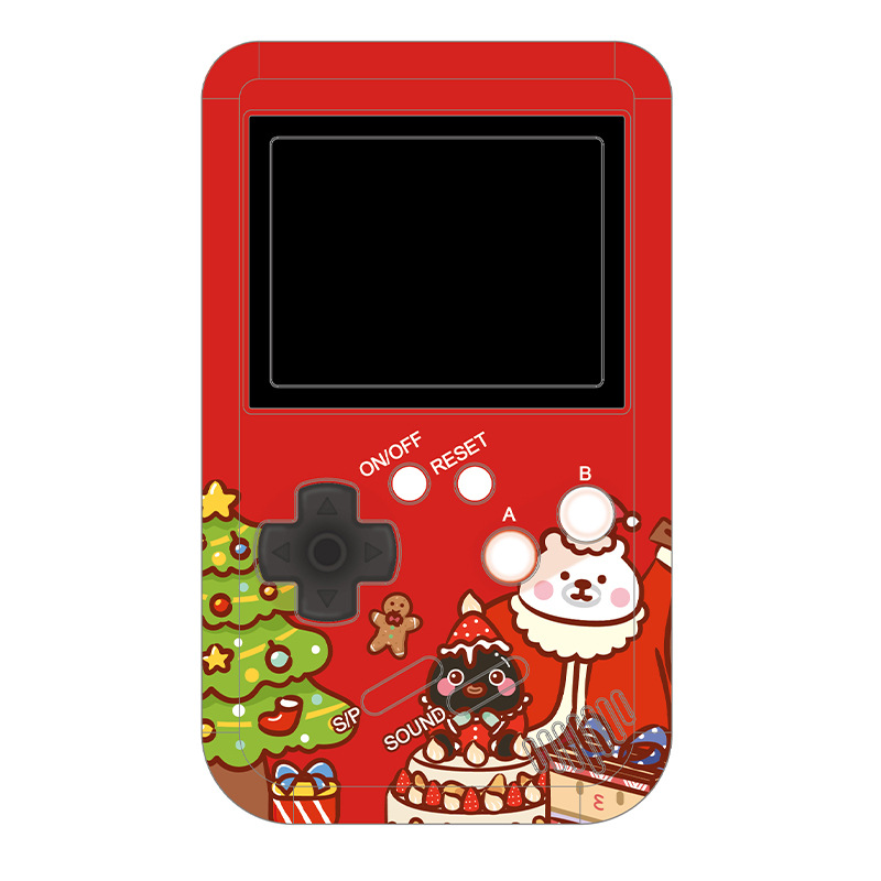 Christmas Toy Kids Handheld Game Console 3.5 Childhood Nostalgia Fc Two-Player Classic Mini Tetris Game