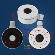 铝合金1280藏线盘加厚半球圆盘吸顶电源线转盘收线器监控藏线盒