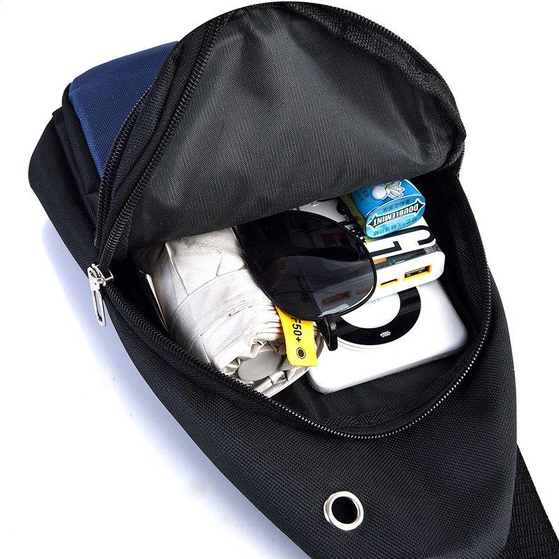 Hombres nuevos mochilas casuales al aire libre bolsas portátiles de pecho de gran capacidad de viaje de negocios bolsas de hombro de moda