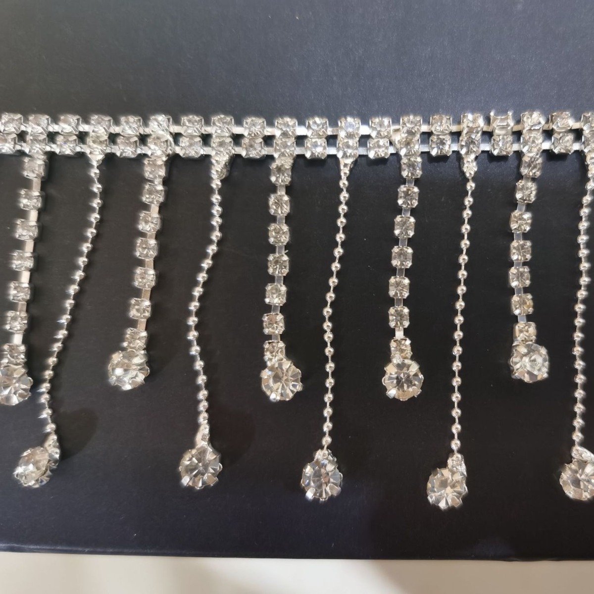 Customized rhinestone fancy claw chain clothing accessories diy…