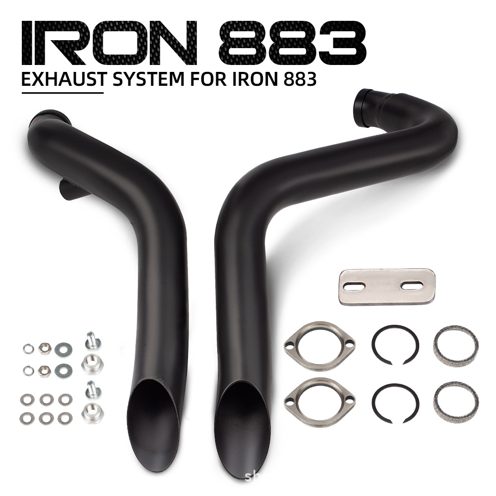 Harley exhaust pipe VH straight out exhaust 883 1200 48 XL883N exhaust pipe X48 short exhaust pipe