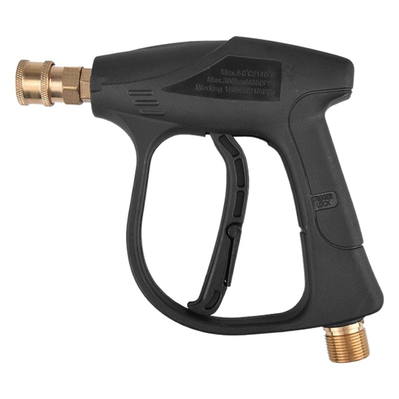 Lavadora de alta presión pistola de agua de lavado de coches boquilla de 5 colores en forma de abanico pistola de agua cilíndrica cabeza de comercio exterior Venta caliente M22 lavadora de coches pistola de agua
