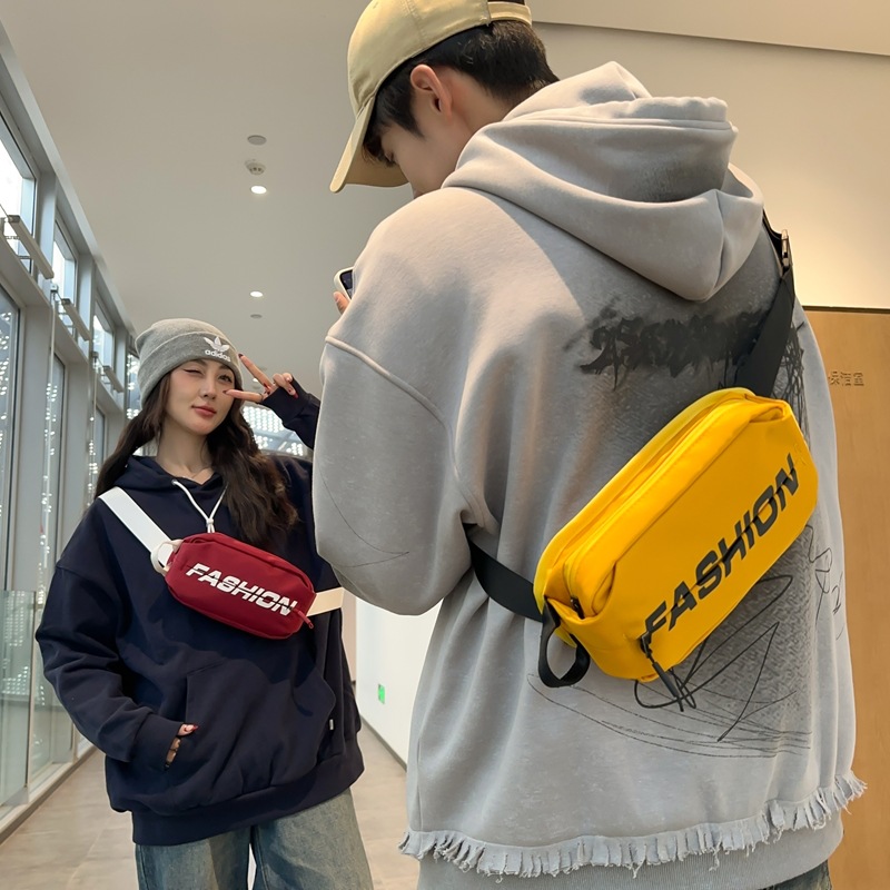 Bolso deportivo, bolso de pecho de moda para hombres, bolso de bicicleta para hombres, bolso portátil de moda para chicas, mochila pequeña.