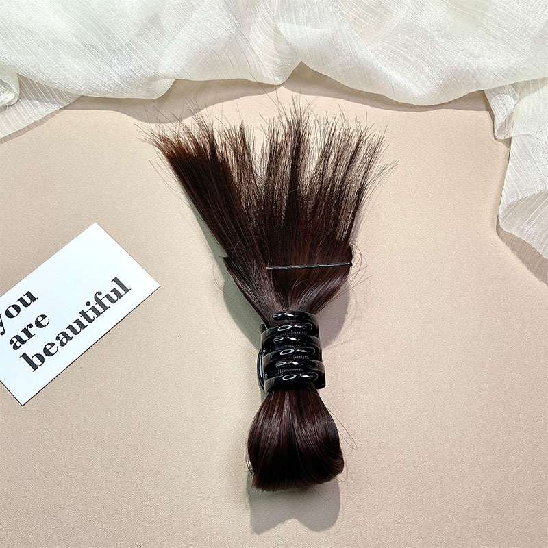 Vistas spalvu atspoles galvas loks Parūka, satvērēja saspraude Hot Girl Chicken Coop matu sprādze Sieviešu galvas aizmugures spalvu haizivis_voghion.com