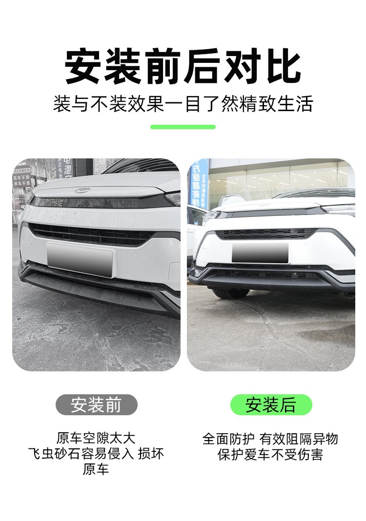 26 models of Fenglanda three-section all-inclusive insect-proof net, radiator guard, and dust-proof net – specialized modification accessories for automobiles