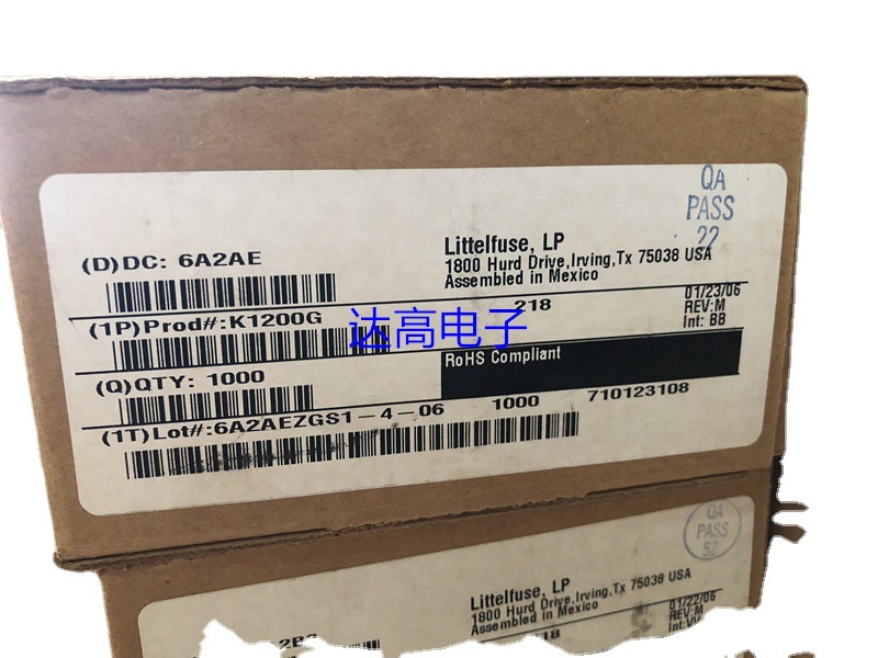 全新进口二极管 K1200G 触发二极管 K1200G 库存实货 货源优势