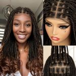 跨境爆款法国卷头套全蕾丝手织三股辫女假发头套Braid hair头套式