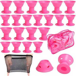 Amazon spot silicone hair curlers mushroom hair curlers Bell hair curlers do not hurt hair curlers
