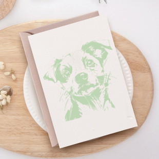 Creative Pattern Jack Russell Terrier Cross-Border Dropshipping Hot-Selling Painting Stencil Wall Art Journal Decoration Masking