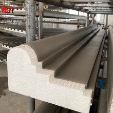 EPS线条批发厂家直营eps装饰外墙山花别墅窗套线构件高密度泡沫线