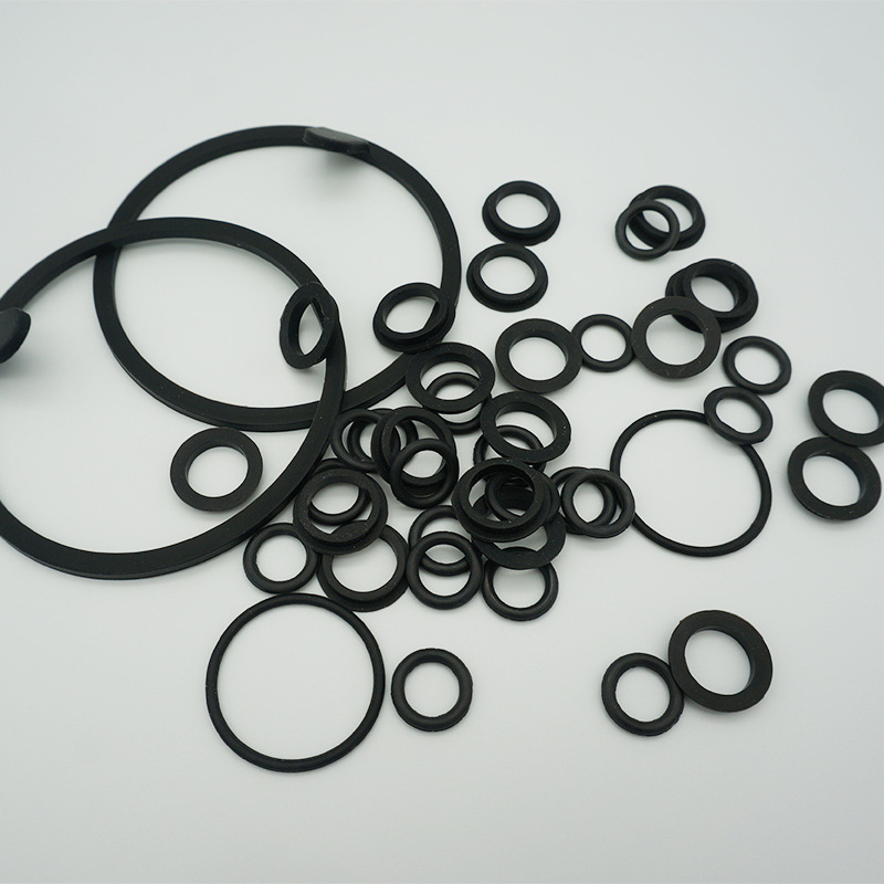 Anillos de silicona de grado alimenticio, sellos de caucho nitrilo, anillos de caucho fluorado resistentes a altas temperaturas y al aceite, resistentes a altas temperaturas y al desgaste.