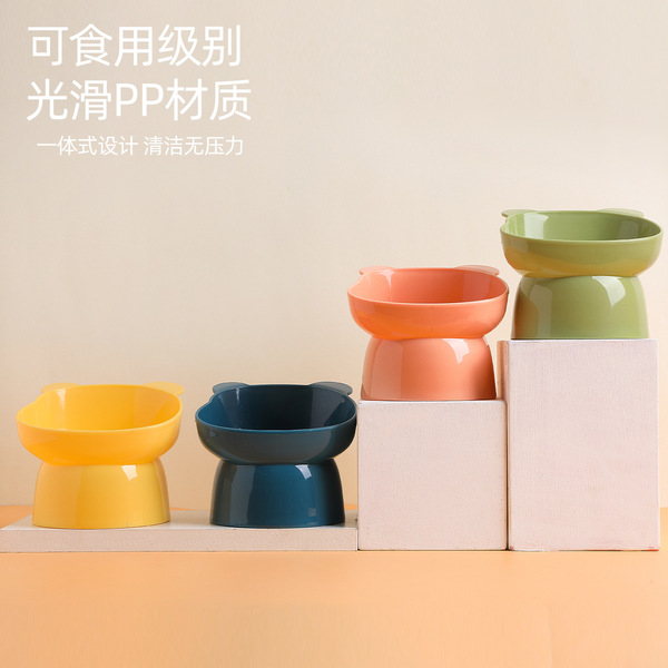 New Pet Products Nordic Wind Sillers Tall Cat Bowl Panda Cat Bowl…