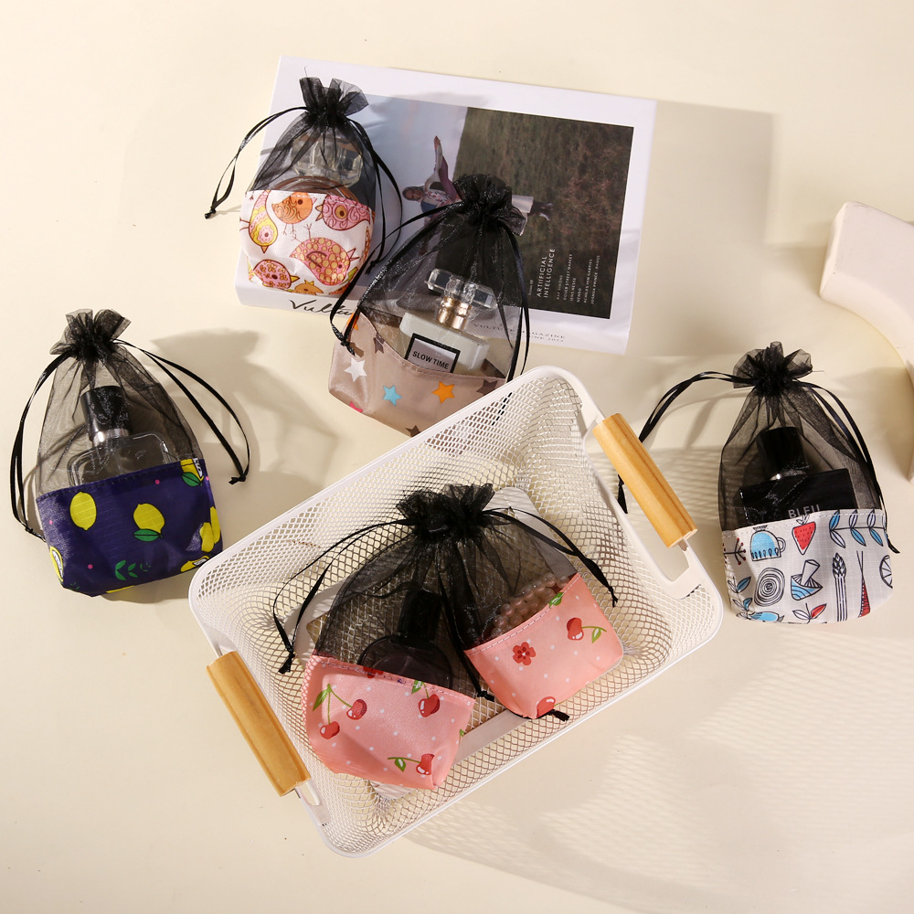 批发DIY香囊袋车载香薰除异味包装袋活性炭去甲醛收纳网纱空袋子