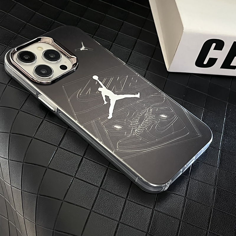 Trendy Brand NBA Basketball Flyer for 16 iphone15Promax Phone Case 14Plus Apple 13Pro for Boys